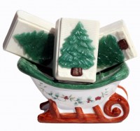 Handmade Artisan Soap Holiday Spruce Pine Tree